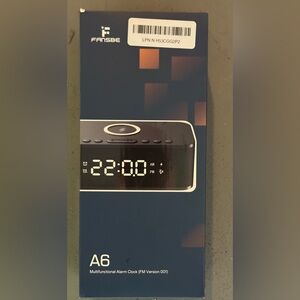 Black Digital Alarm Clock